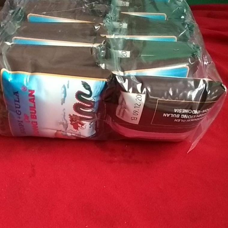 

qhc14 KOPI PLUS GULA cap LIONG BULAN 1Pack 20 bks Exp. 061122 (LG) !