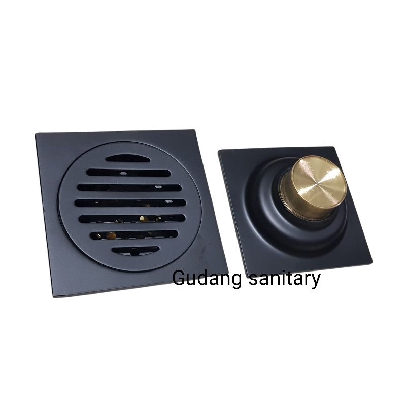 floor drain stainless bulat b tebal saringan got bulat hitam tebal sargot stainless hitam floor