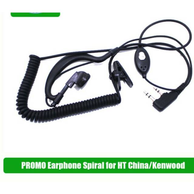 HEADSET EARPHONE HT MODEL SPIRAL