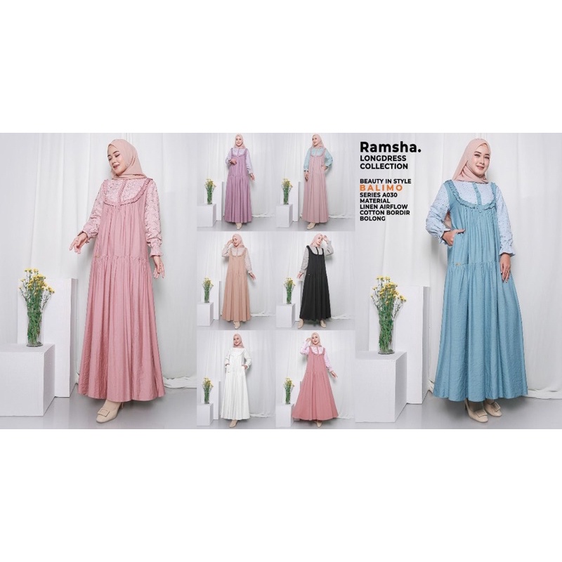 Lauzah &amp; Ramsha Dress By Balimo