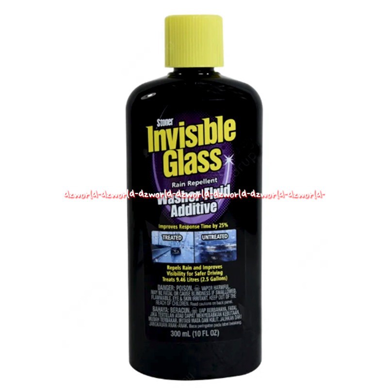 Stoner Invisible Glass Washer Fluid Addtive Rain 300ml Pembersih Kaca