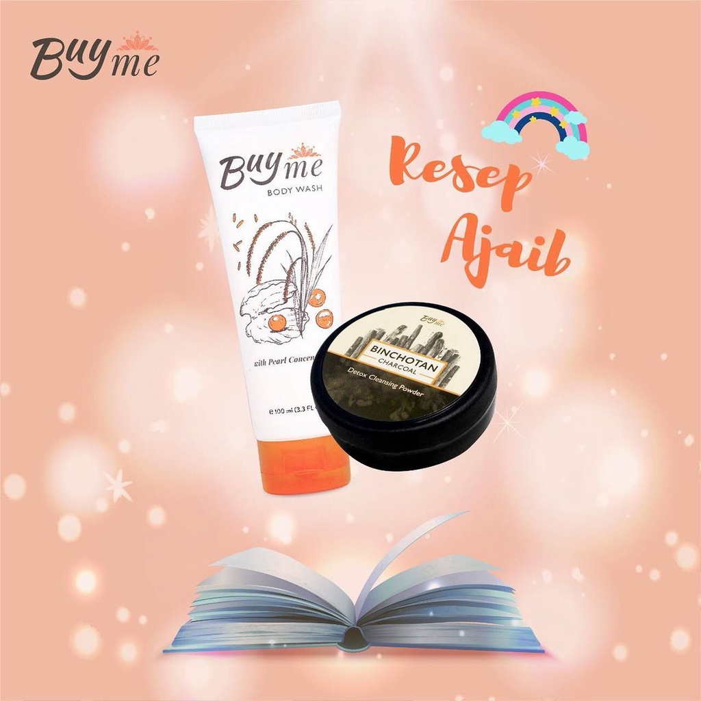 [SIAP KIRIM]  BUYME RESEP AJAIB | BUY ME | BUYME | BUYME BODYWASH | BINCHOTAN CHARCOAL | RESEP BUYME