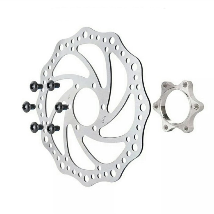 Adaptor Rotor disc brake sepeda hub ulir 44 mm center loc