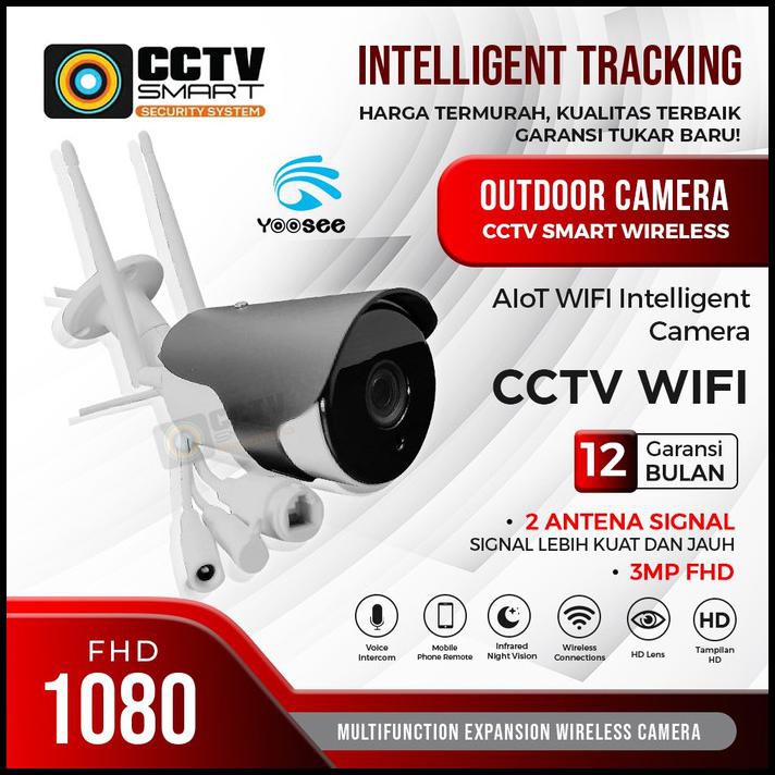 Ip Camera Outdoor Cctv Wireless Thunderin Ipcam Kamera Pengintai Promo