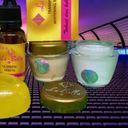 ➪ Paket Cream Labella 4in1//Paket Cream La Bella 4in1//Cream La Bella SM+Serum+Sabun La Bella ✯