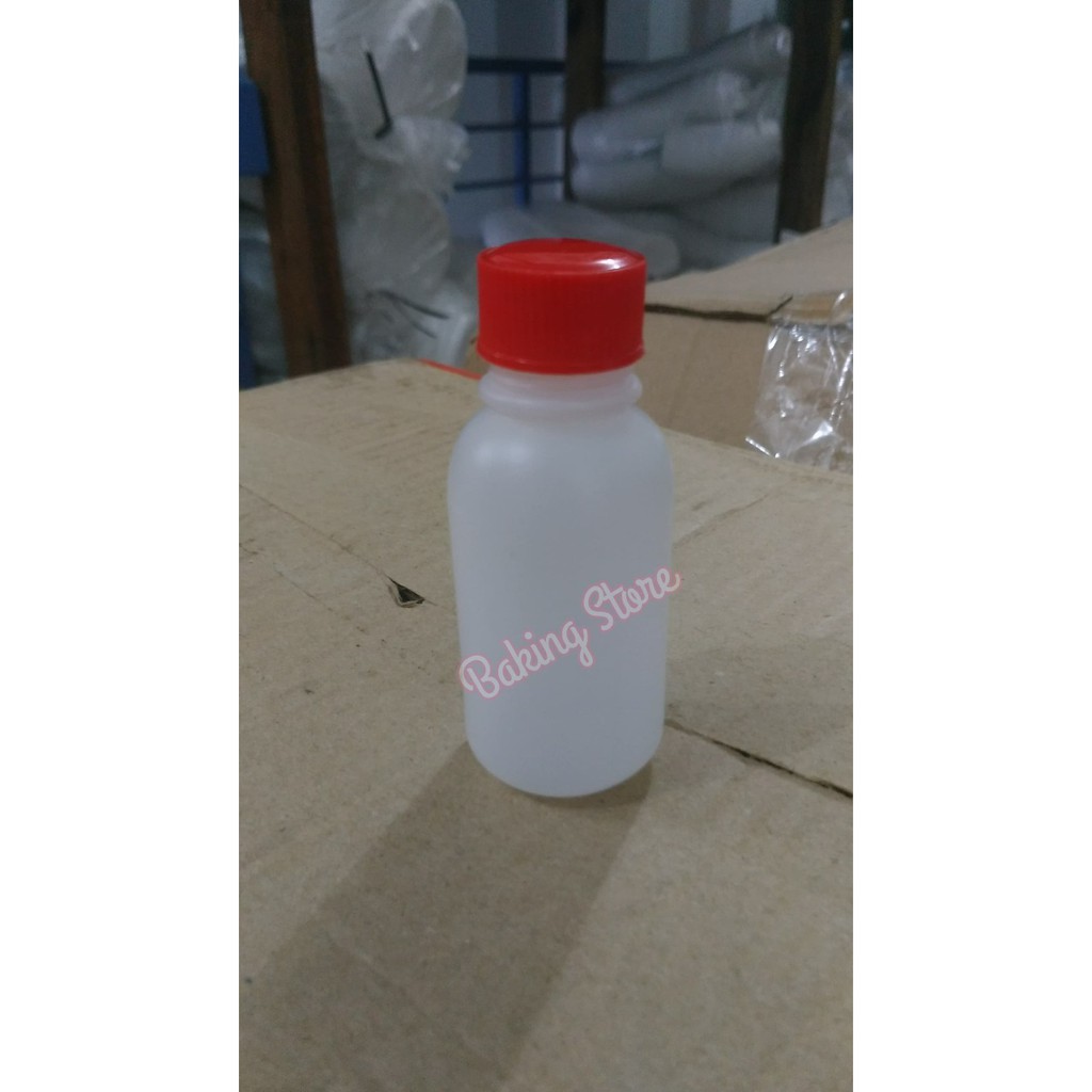 Botol Plastik Plastik  50/60cc isi 100pc – Gosend Only!!!