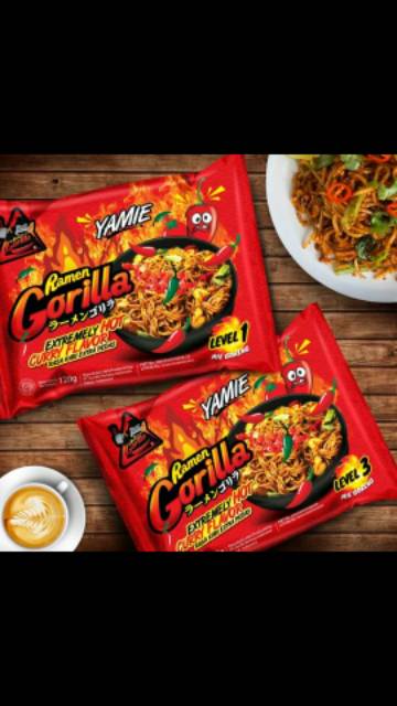 

Mie Ramen Gorilla Mie Instant Pedas Mi Instan Gorila Kuah Goreng Yamie Sama seperti Samyang