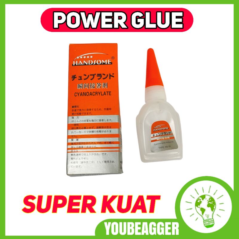 Lem power GLUE handsome super kuat