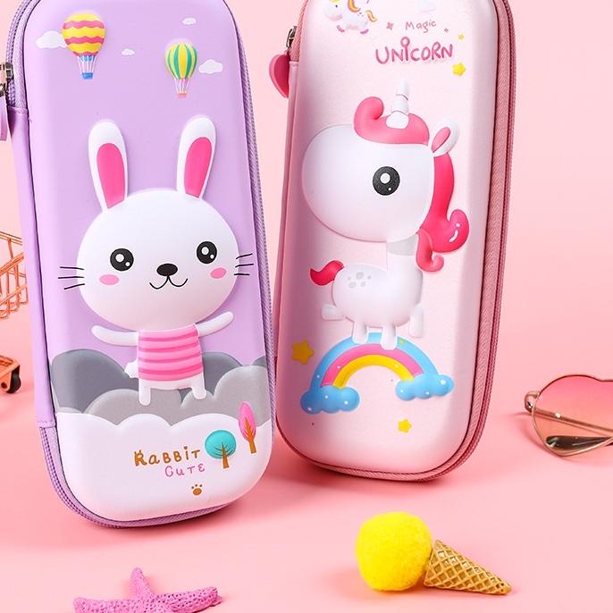 

Trendy Tempat Pensil Kotak Pensil 3D Squishy Hardcase Waterproof 팝