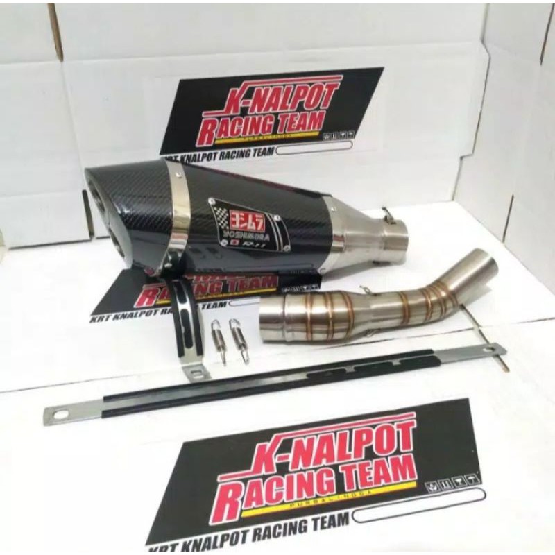 KNALPOT SILINCER YOSHIMURA R11 + SLIP ON CBR 150 R