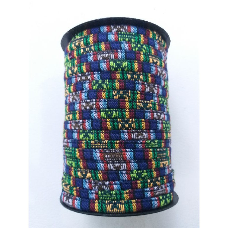 Tali Motif Tenun Tali Gelang Tenun Etnik Unik etnic ethnic indian lombok Tali Kalung Masker-14