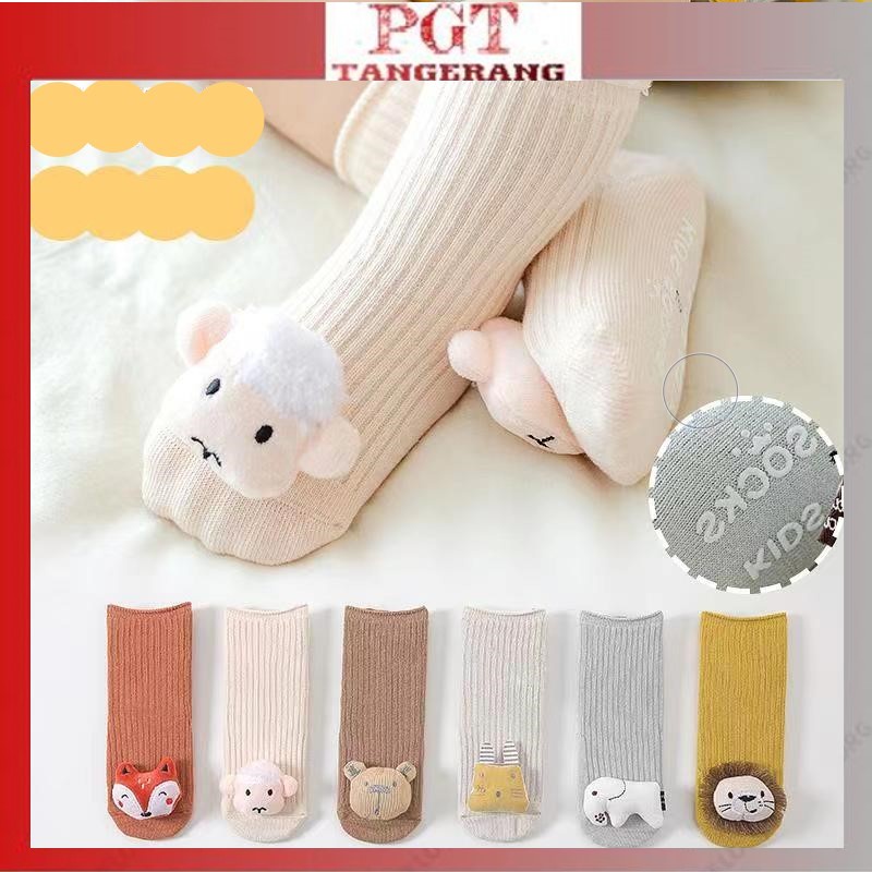 PGT -  JJD KAOS KAKI PREWALKER BAYI 3D KARAKTER BONEKA TIMBUL