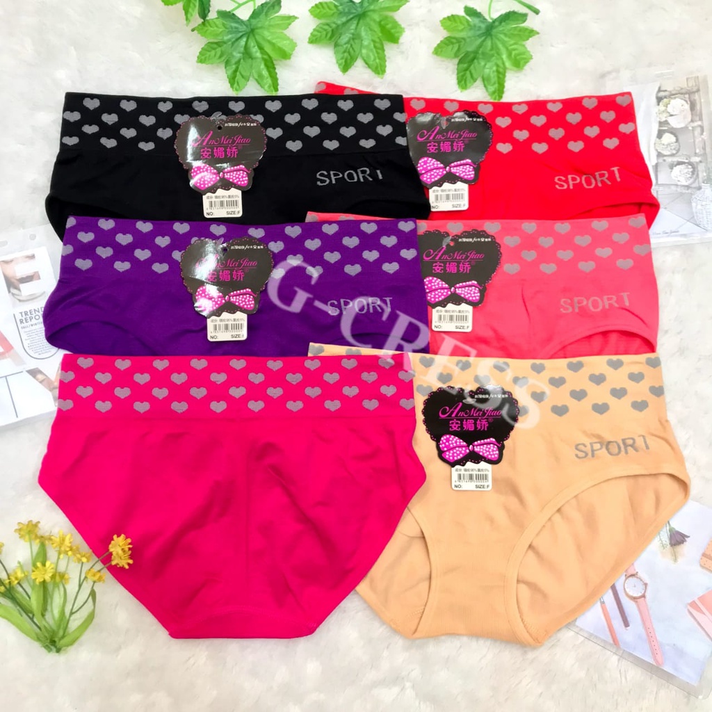 CD Wanita/Celana Dalam Cewek Rajut Sepinggang Motif Lembut Adem/CD Rajut Murah/CD Cewek Murah/Terlar