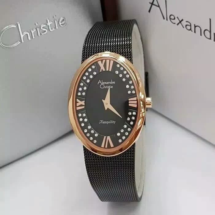 [Free Baterai] JAM TANGAN WANITA ALEXANDRE CHRISTIE AC 2280 ORIGINAL GARANSI RESMI 1 TAHUN