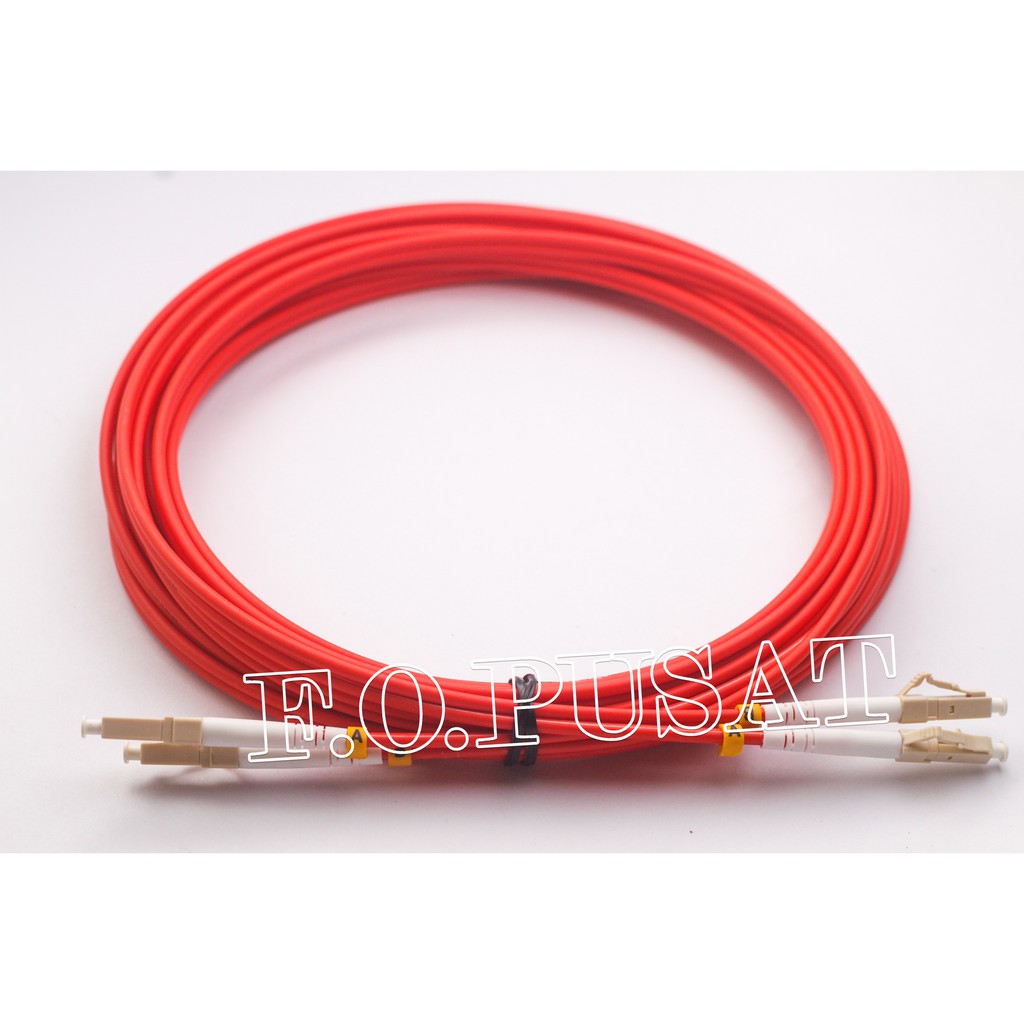 Patchcord OM4 LC-LC Duplex MultiMode, 50/125um [3 Meter]