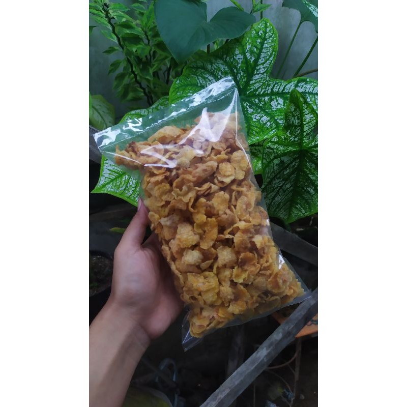 

Emping jagung gurih Asli Rembang