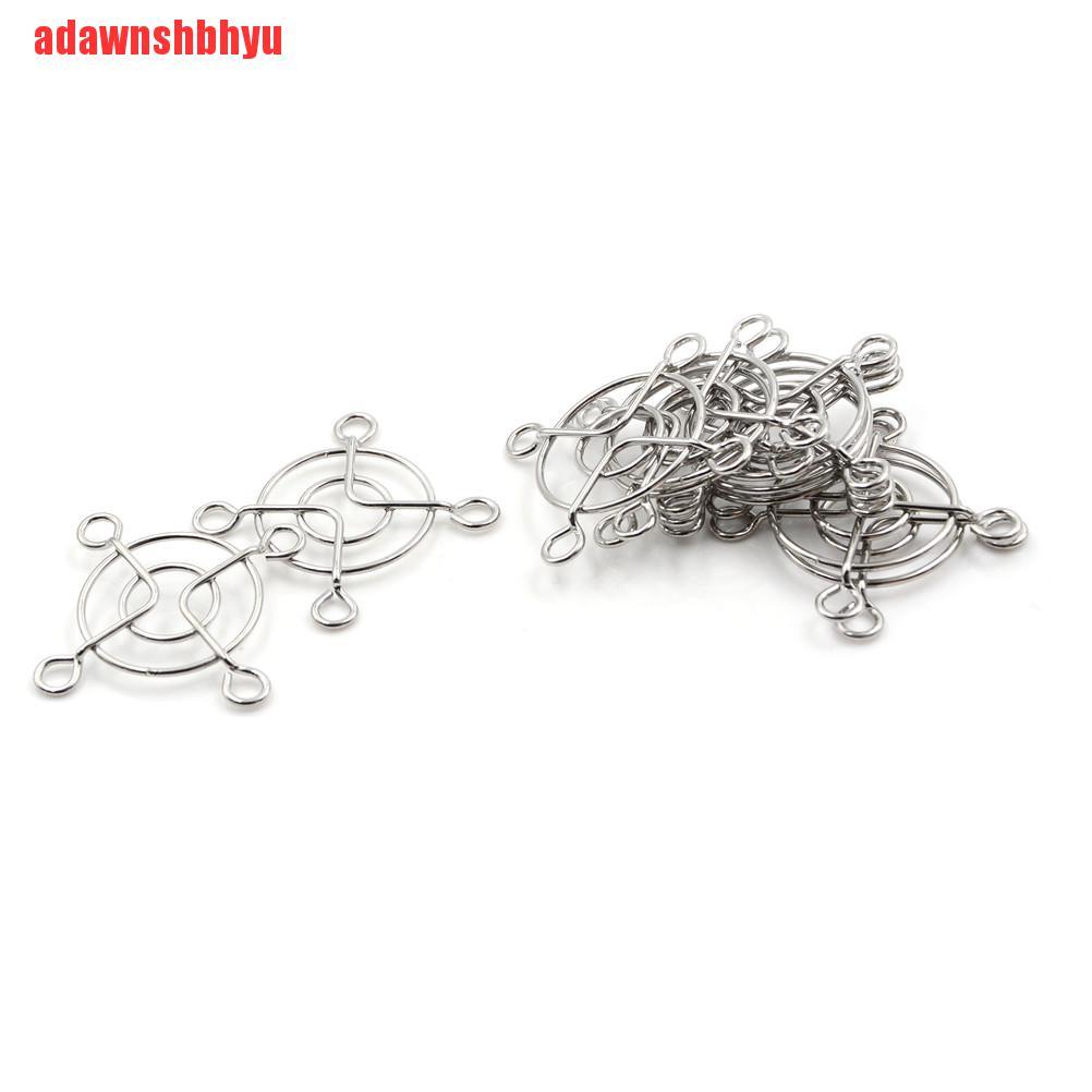 10pcs Pelindung Jari Bahan Metal Ukuran 40mm 4cm Untuk Kipas