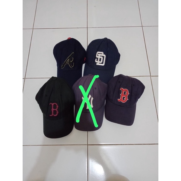 borongan topi mlb