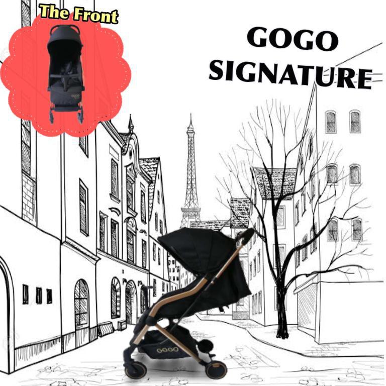 STROLLER GOGO SIGNATURE GOLD (Hybrid CABI LOOK ALIKE)