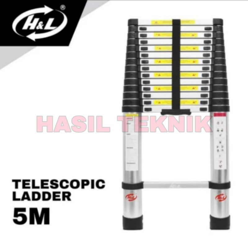 Tangga Teleskopik 5 meter H&L