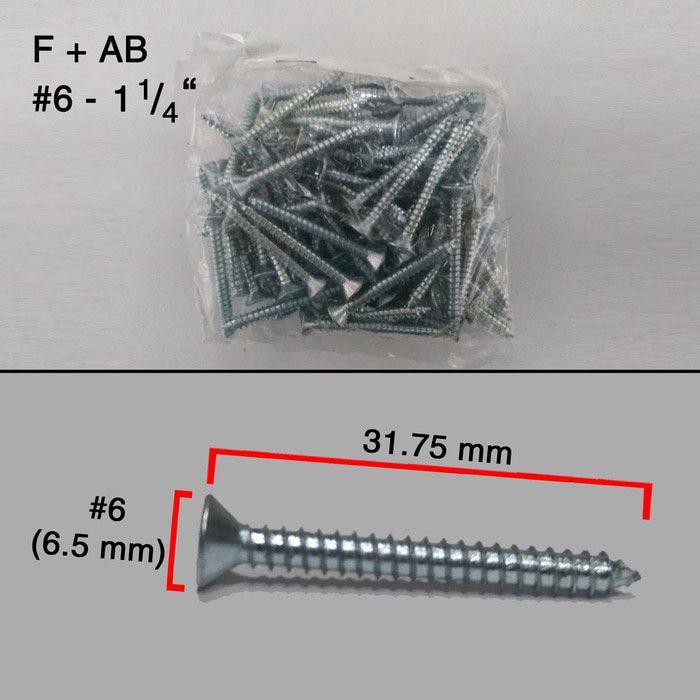 (#6 x 3 cm) MOON LION Taping Screw Sekrup Skrup Kayu FH + (100 PCS)