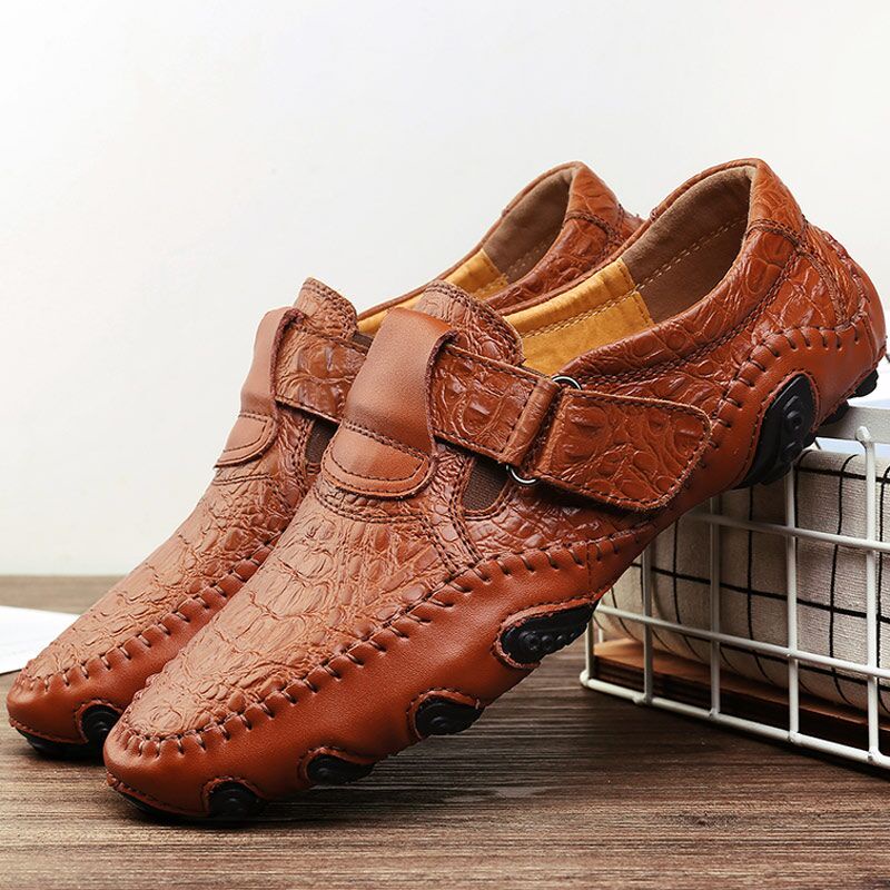 Sepatu Loafers Casual Pria Pantifel Anti Slip Kantor Sepatu Slip On Santai Cowok Keren Sepatu Kantor Murah 054