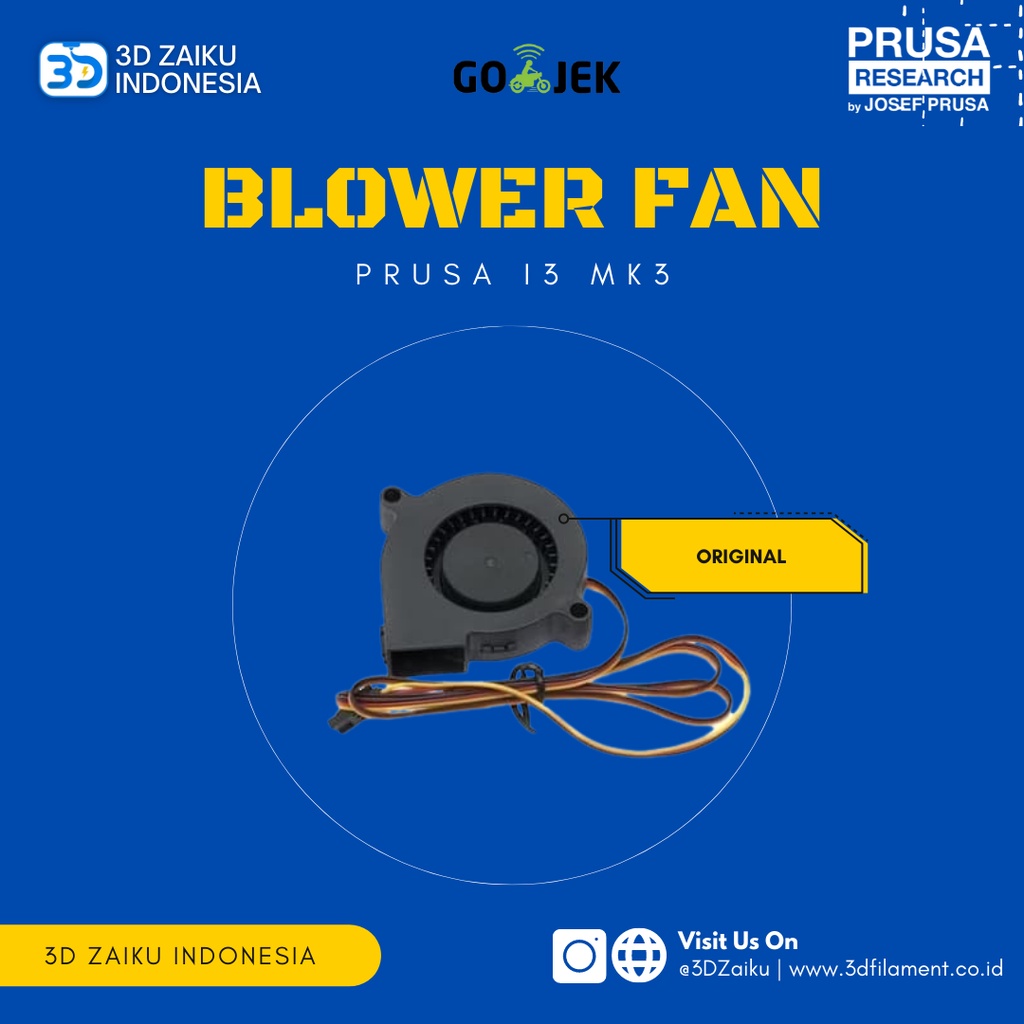 Original Josef Prusa i3 MK3 Blower Fan