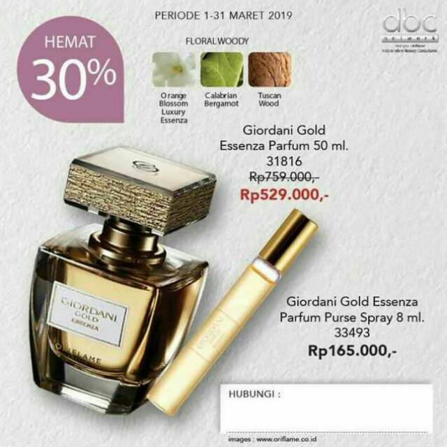 Parfum Giordani Gold