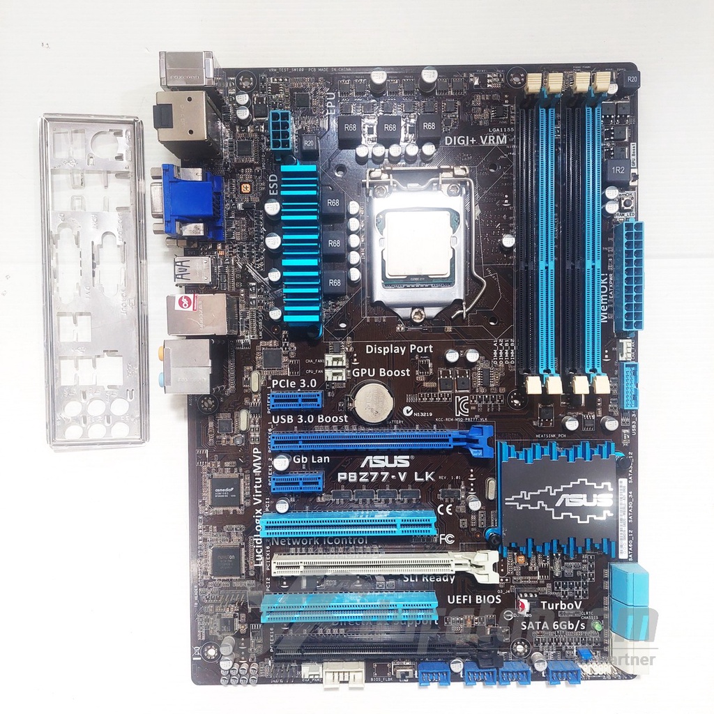 Motherboard ASUS P8Z77 dan Processor I5 3570