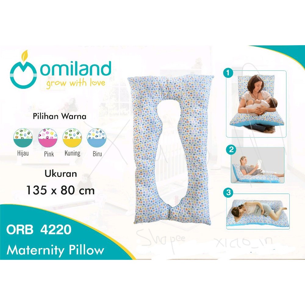 OMILAND Maternity Pillow ( bantal ibu hamil ) ORB4208 / ORB4220 / OWB1144