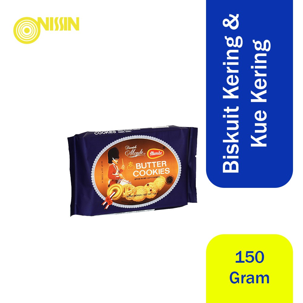 

Monde Butter Cookies 150gr