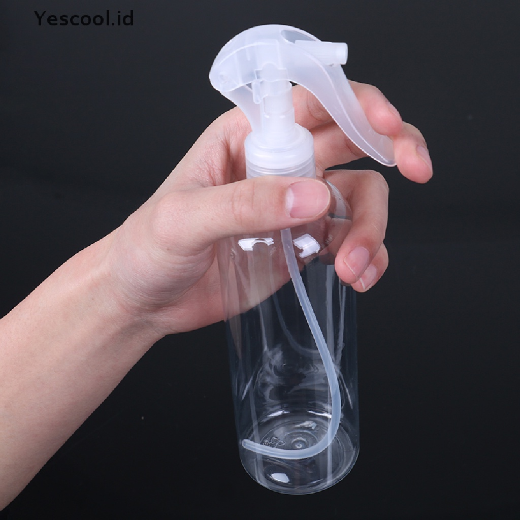 Botol Semprot Bahan Plastik Transparan Ukuran 300ML Untuk makeup