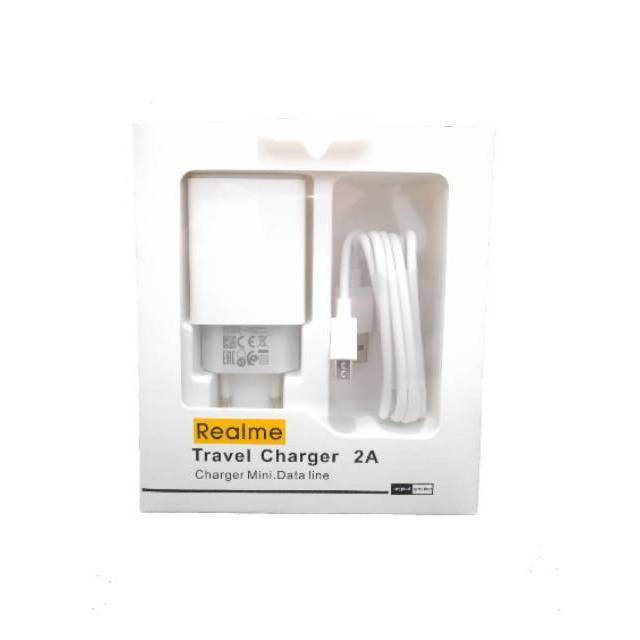 CASAN CHARGER  TRAVEL CHARGER REALME 5 REALME 5i REALME 5S C11 MICRO 2A USB ORIGINAL