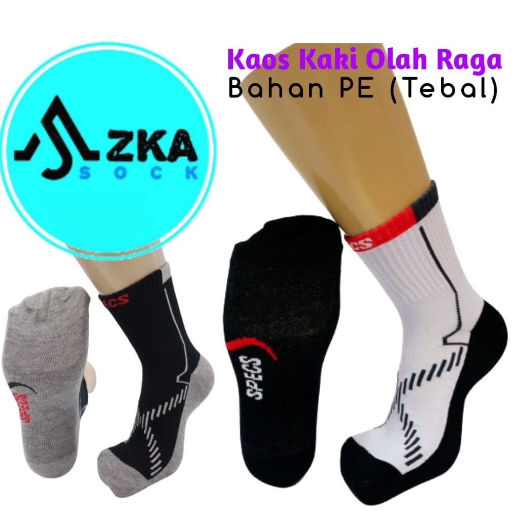 Kaos Kaki Sport Bahan PE (5PE)/Kaos Kaki Olah Raga