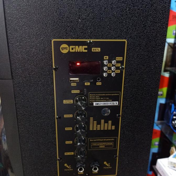 Speaker Aktif Gmc Portable 10 Inci Omaoy88