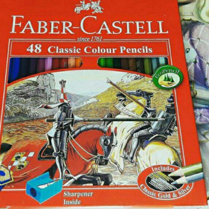 

Harga TERMURAAH.. Faber Castell Classic Colour Pencils 48 L