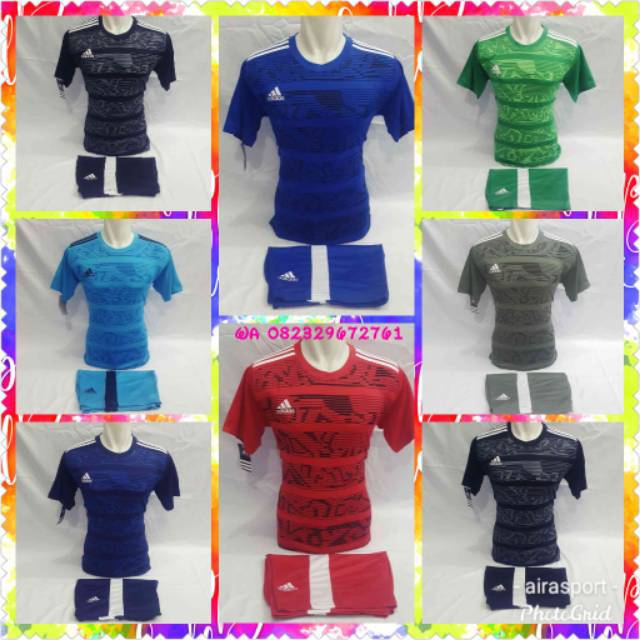  Kaos  t shirt Jersey setelan bola futsal voly badminton  