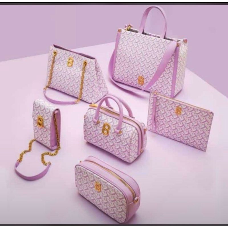 Bimu Bags Top Handle Bag Shoulder Bag Tote Bag Tas Buttonscarves BS Benang Jarum Original New