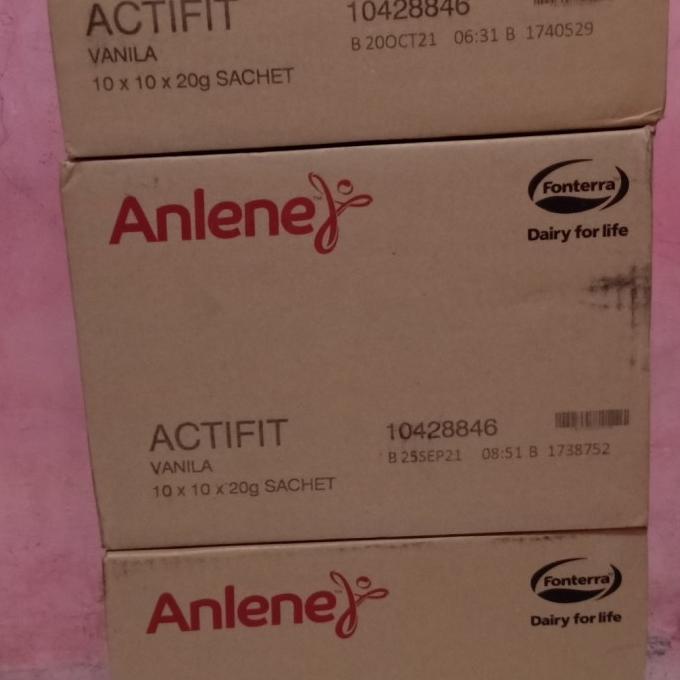 

[COD] susu anlene sachet vanila perkarton [COD]