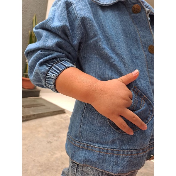 jaket jeans anak / jaket jeans anak laki - laki / jaket jeans anak perempuan / jaket jeans murah