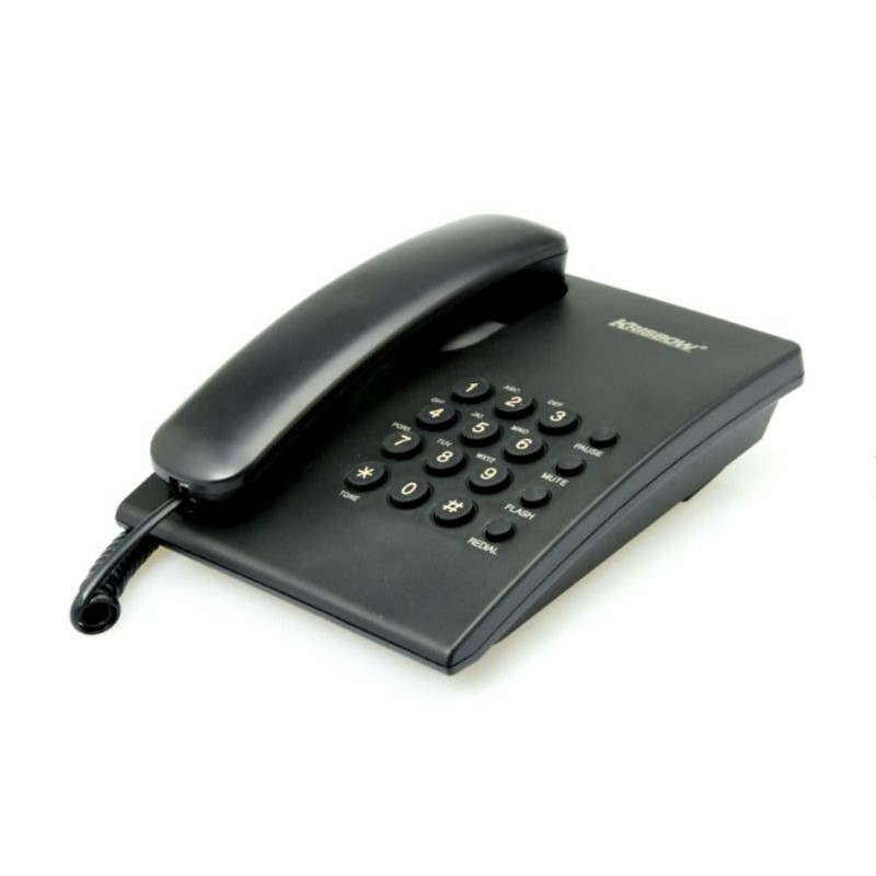 Telepon Rumah Krisbow Telepon Basic Skh-304 / Telpon Rumah / Pesawat Telepon
