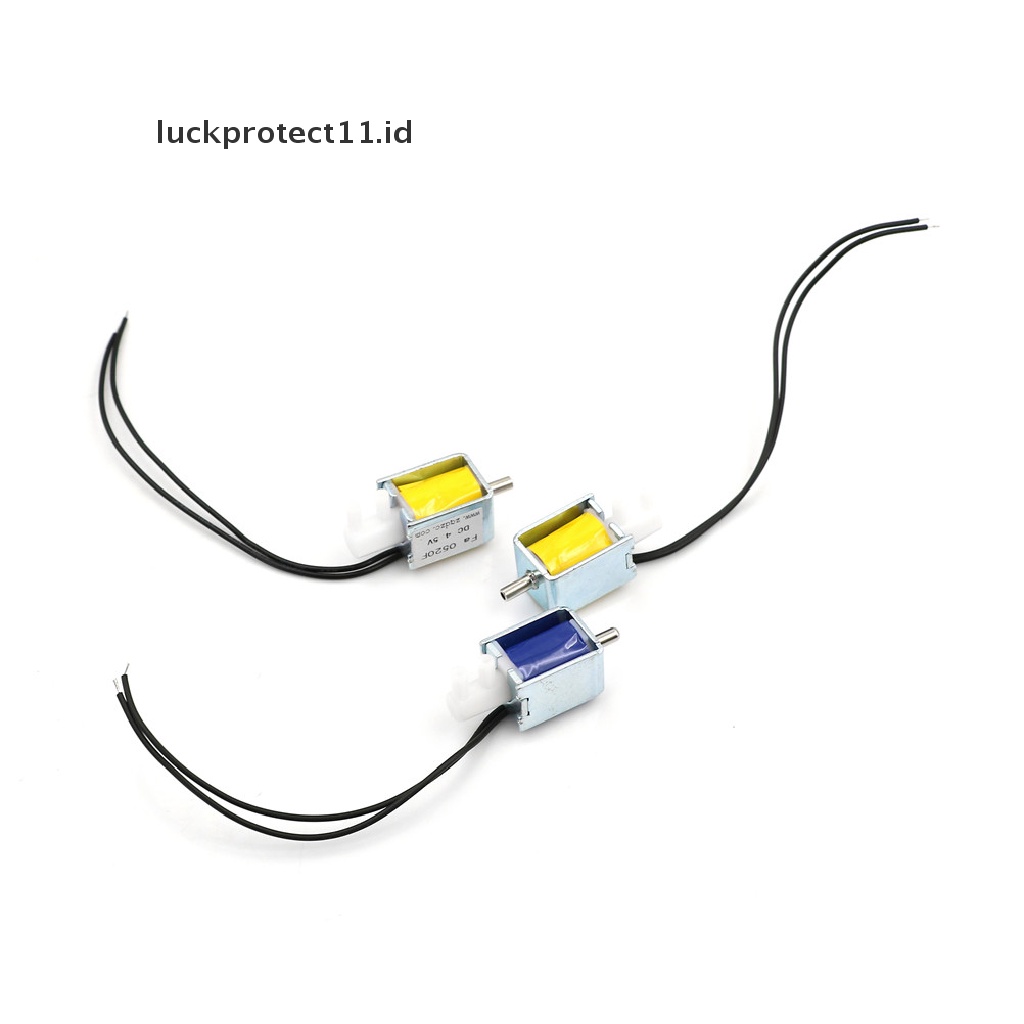 //HG&amp;ID// Electric 4.5V 6V 24V mini small solenoid valve air gas release 2 position 3 way .