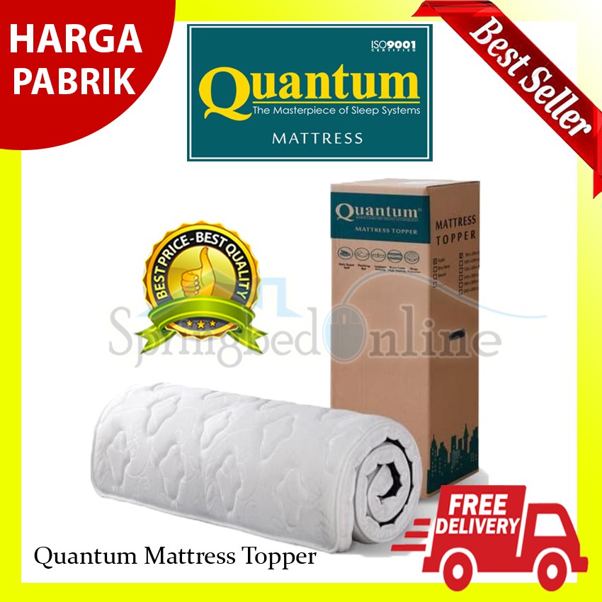 Mattress Topper by Quantum - Pelindung Matras - Harga Pabrik