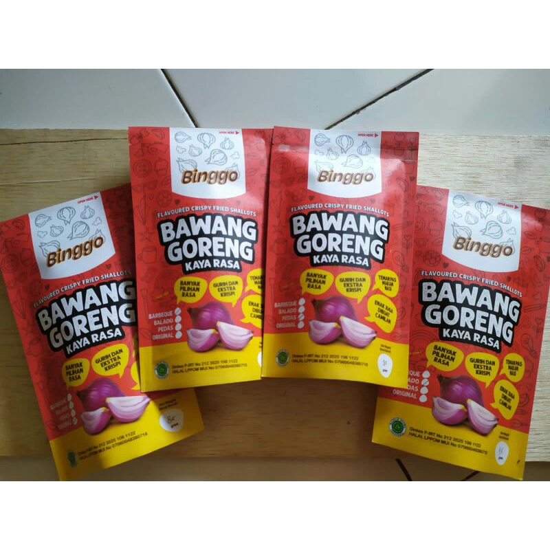 

Bawang goreng Binggo Kaya Rasa - Barbeque