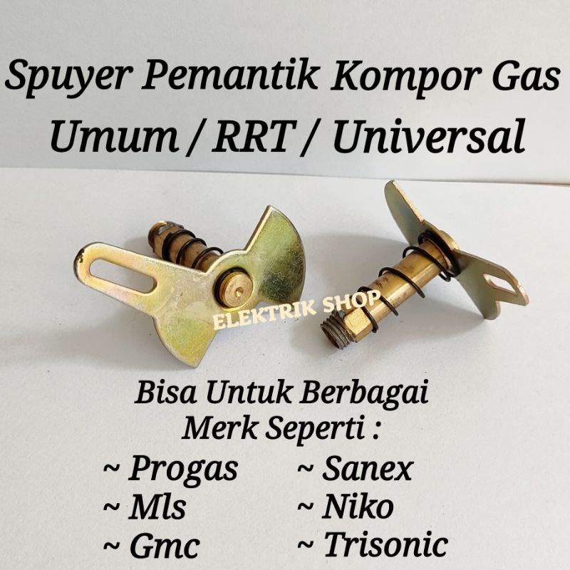 SPUYER KOMPOR GAS UMUM RRT / SPUYER PEMANTIK KOMPOR GAS UNIVERSAL