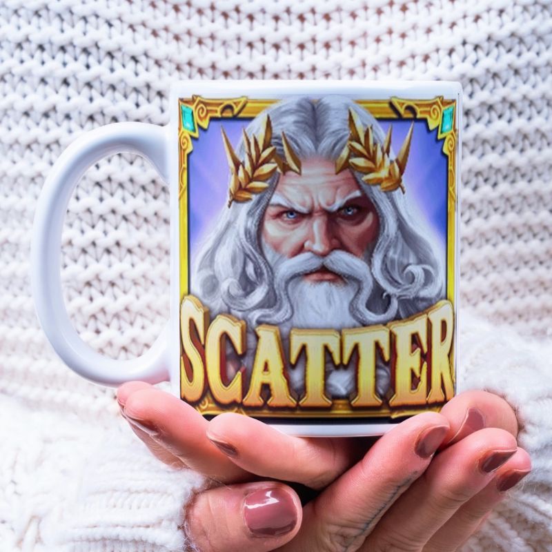 Mug Pragmatic Play Gate Of Olympus Scatter