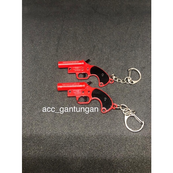 GANTUNGAN KUNCI UNIK FLARE GUN PUBG/PABJI