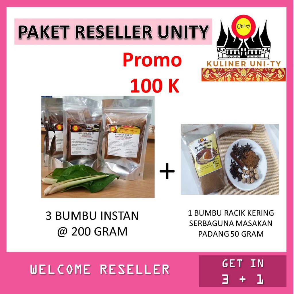 

PROMO RESELLER BUMBU MASAK INSTAN KULINER UNITY