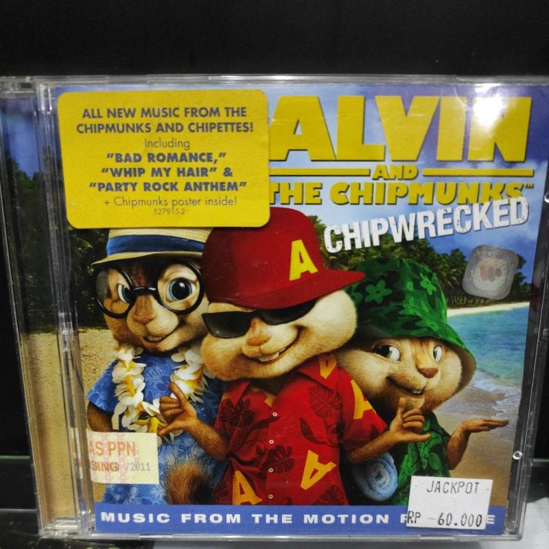 CD OST ALVIN AND THE CHIPMUNKS