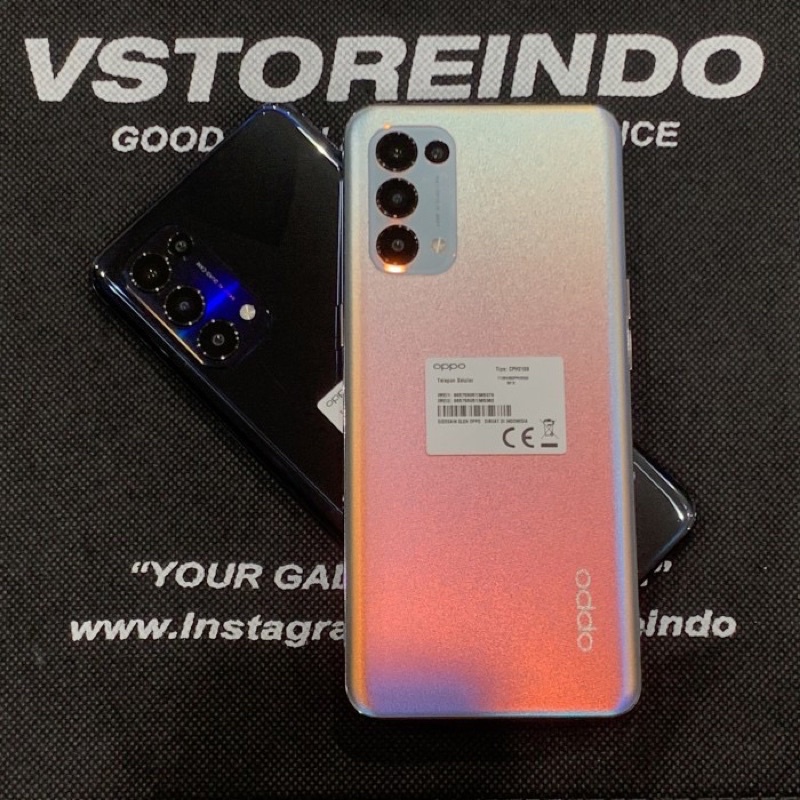 Jual Oppo Reno 5 8/128 GB Ex Resmi Oppo Second Bekas Seken Original